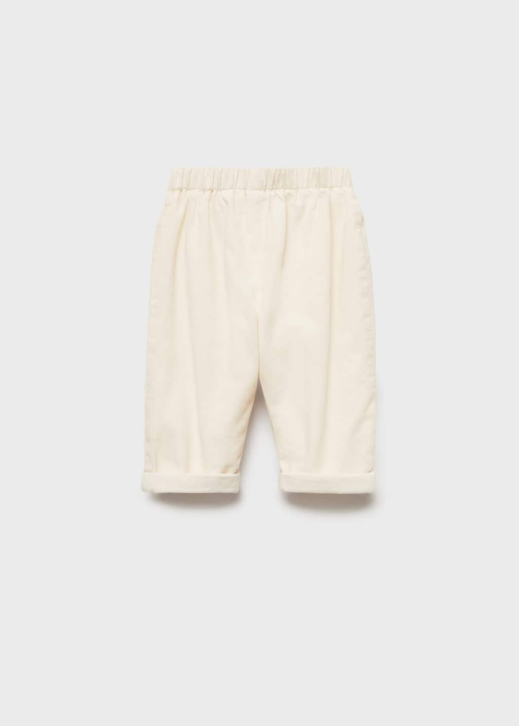 MANGO BROOME 87010349-05 MANGO KIDS NEW BORN BABY TROUSERS