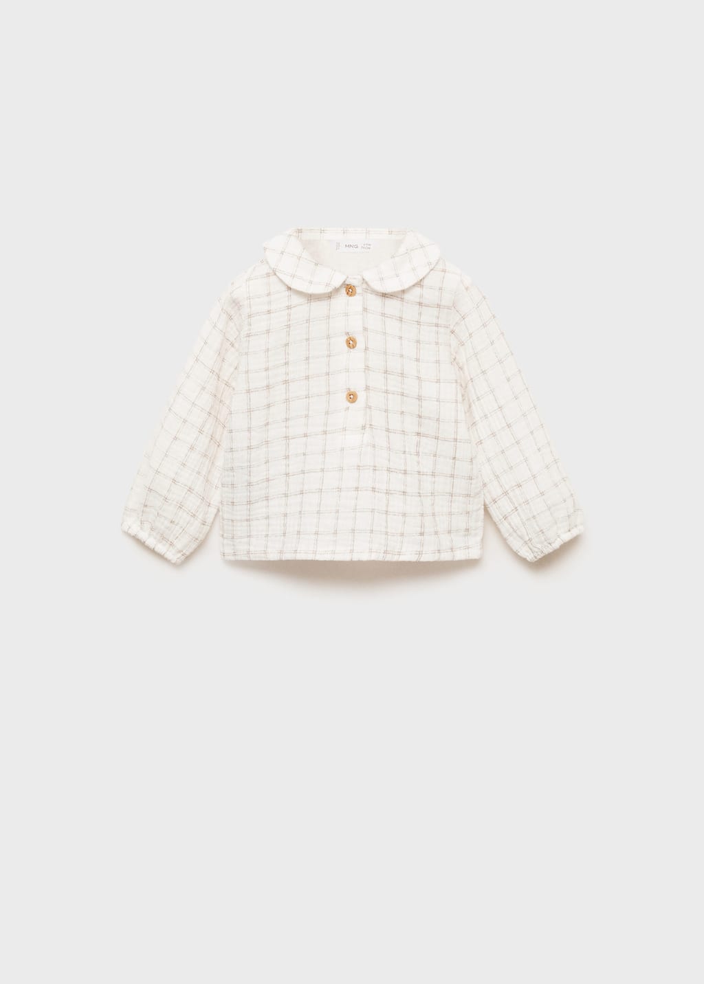 MANGO GERALD 87010375-02 MANGO KIDS NEW BORN BABY BLOUSE