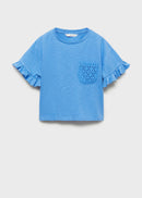 MANGO SLUBI 87010600-52 MANGO KIDS GIRL T-SHIRT SHORT SLEEVE-1