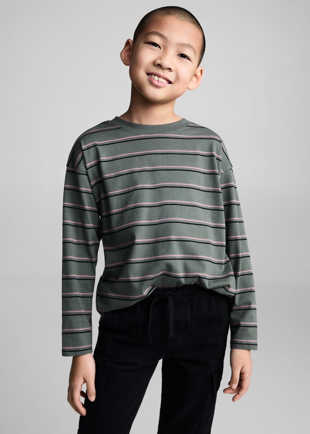 MANGO NORETRO 87010640-43 MANGO KIDS BOY T-SHIRT LONG SLEEVE