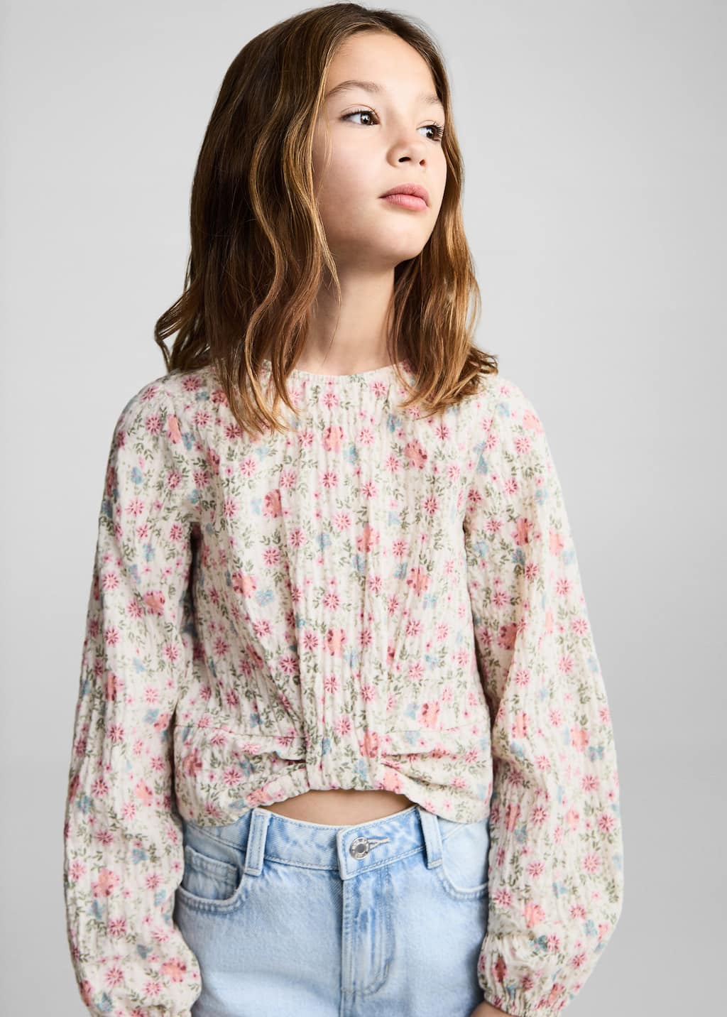 MANGO ANNITA 87013648-05 MANGO KIDS GIRL BLOUSE