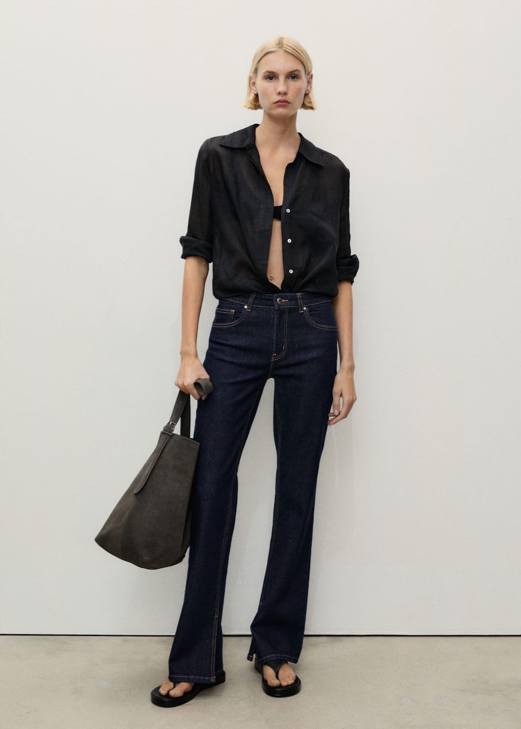 MANGO ELLE 87014078-TS MANGO WOMEN DENIM JEANS