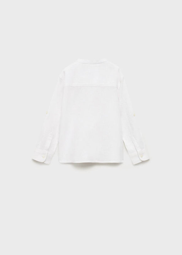 MANGO ALBERTB 87014405-01 MANGO KIDS BABY BOY SHIRT LONG SLEEVE