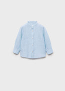 MANGO ALBERTB 87014405-50 MANGO KIDS BABY BOY SHIRT LONG SLEEVE-3