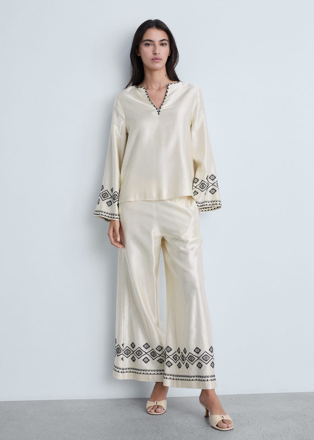 MANGO ZIAD-A 87014782-05 MANGO WOMEN TROUSER