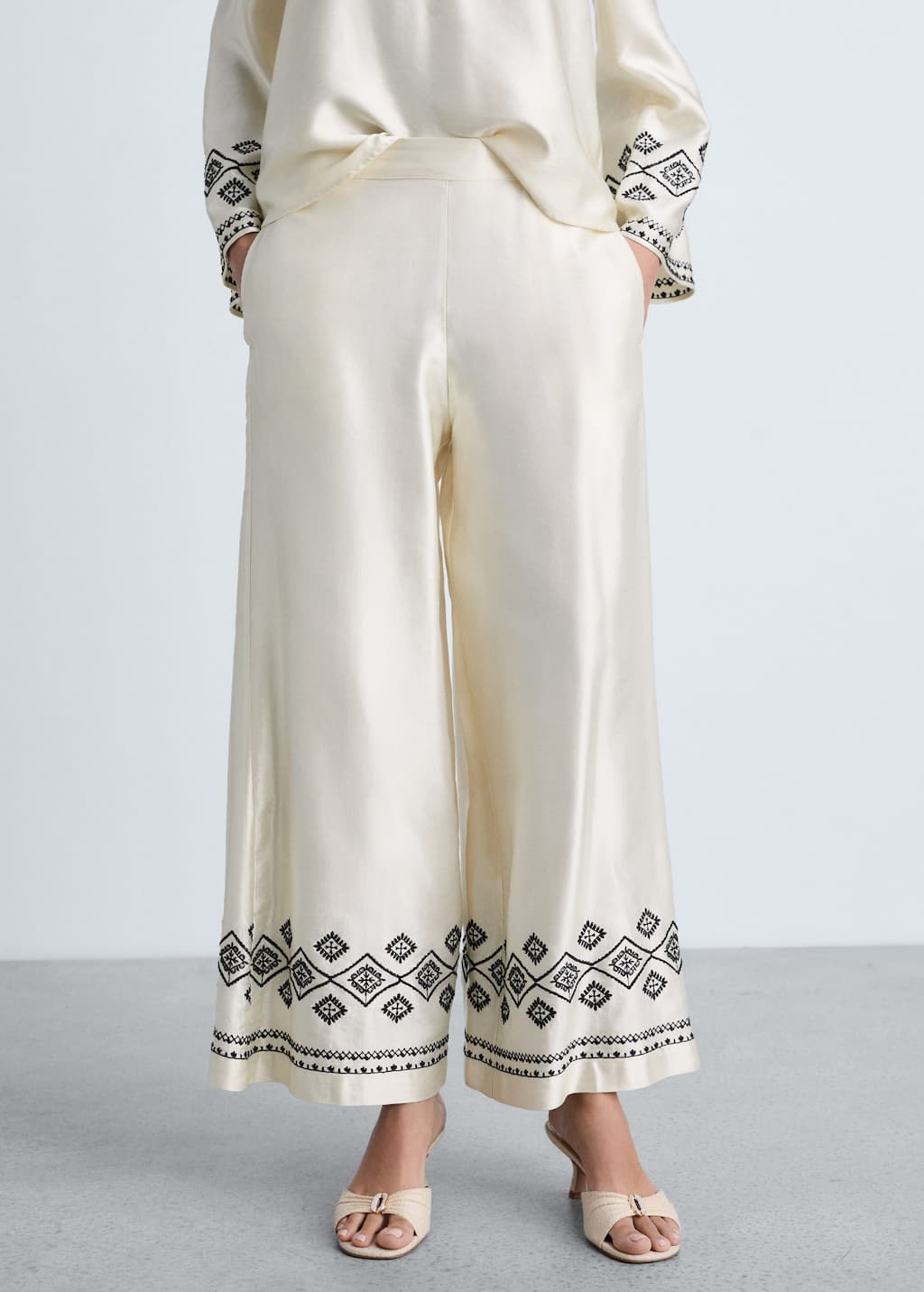 MANGO ZIAD-A 87014782-05 MANGO WOMEN TROUSER