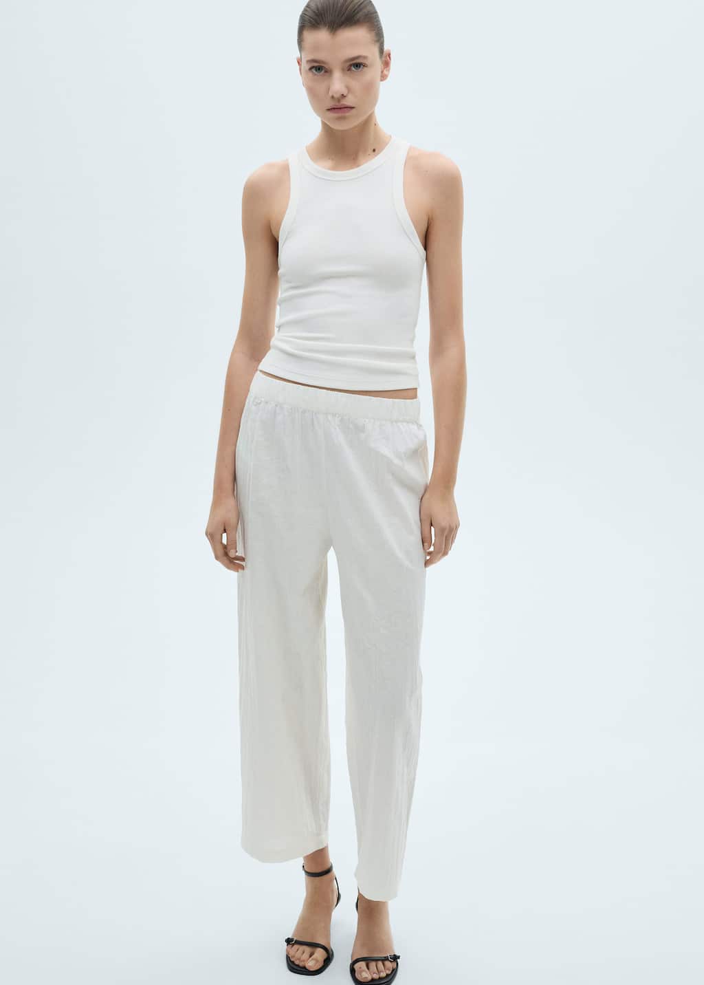MANGO PRINS-W 87014786-01 MANGO WOMEN TROUSER