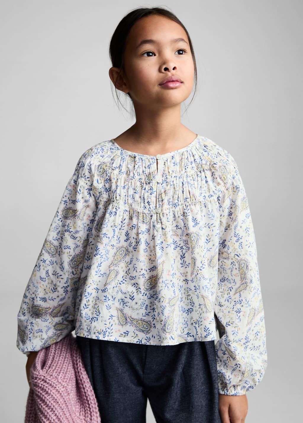 MANGO PASH 87014798-01 MANGO KIDS GIRL BLOUSE