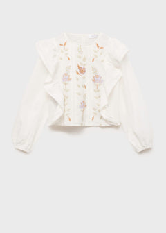 MANGO VIVIANA 87014800-01 MANGO KIDS GIRL BLOUSE