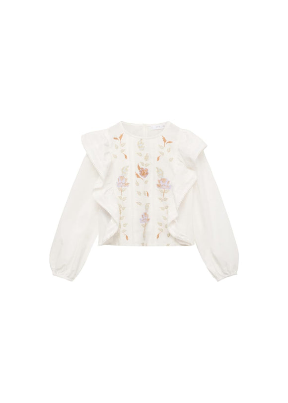 MANGO VIVIANA 87014800-01 MANGO KIDS GIRL BLOUSE