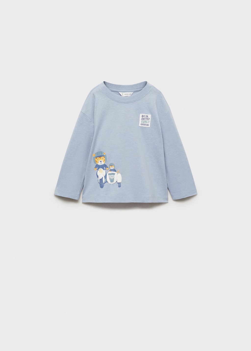 MANGO LEO 87014809-50 MANGO KIDS BABY BOY T-SHIRT LONG SLEEVE