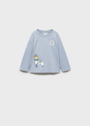 MANGO LEO 87014809-50 MANGO KIDS BABY BOY T-SHIRT LONG SLEEVE-3