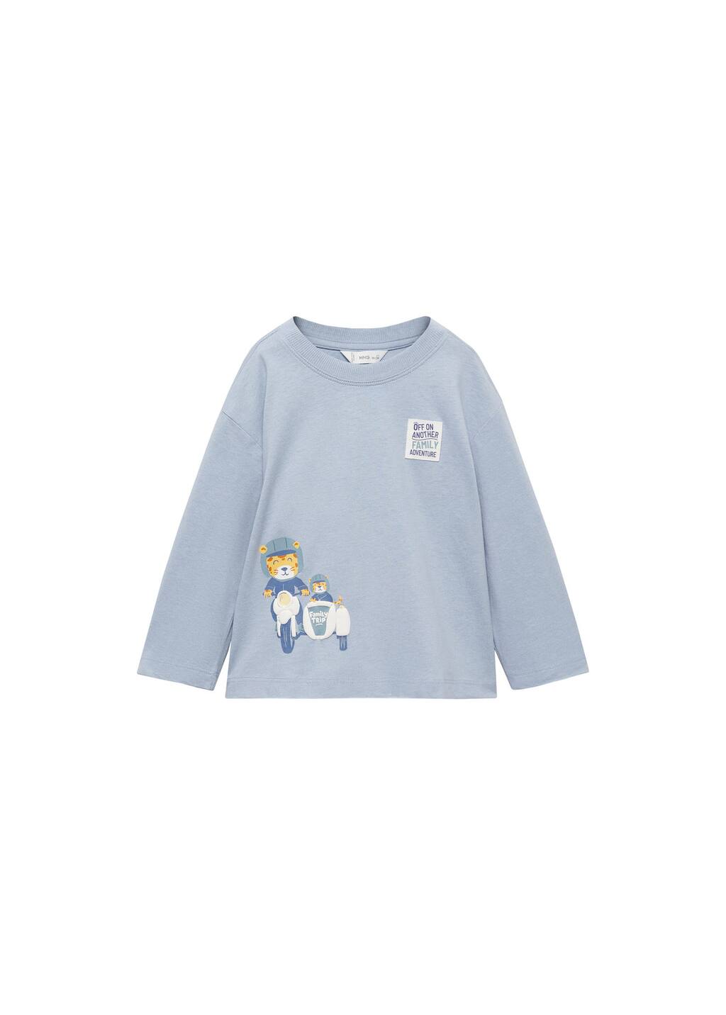 MANGO LEO 87014809-50 MANGO KIDS BABY BOY T-SHIRT LONG SLEEVE