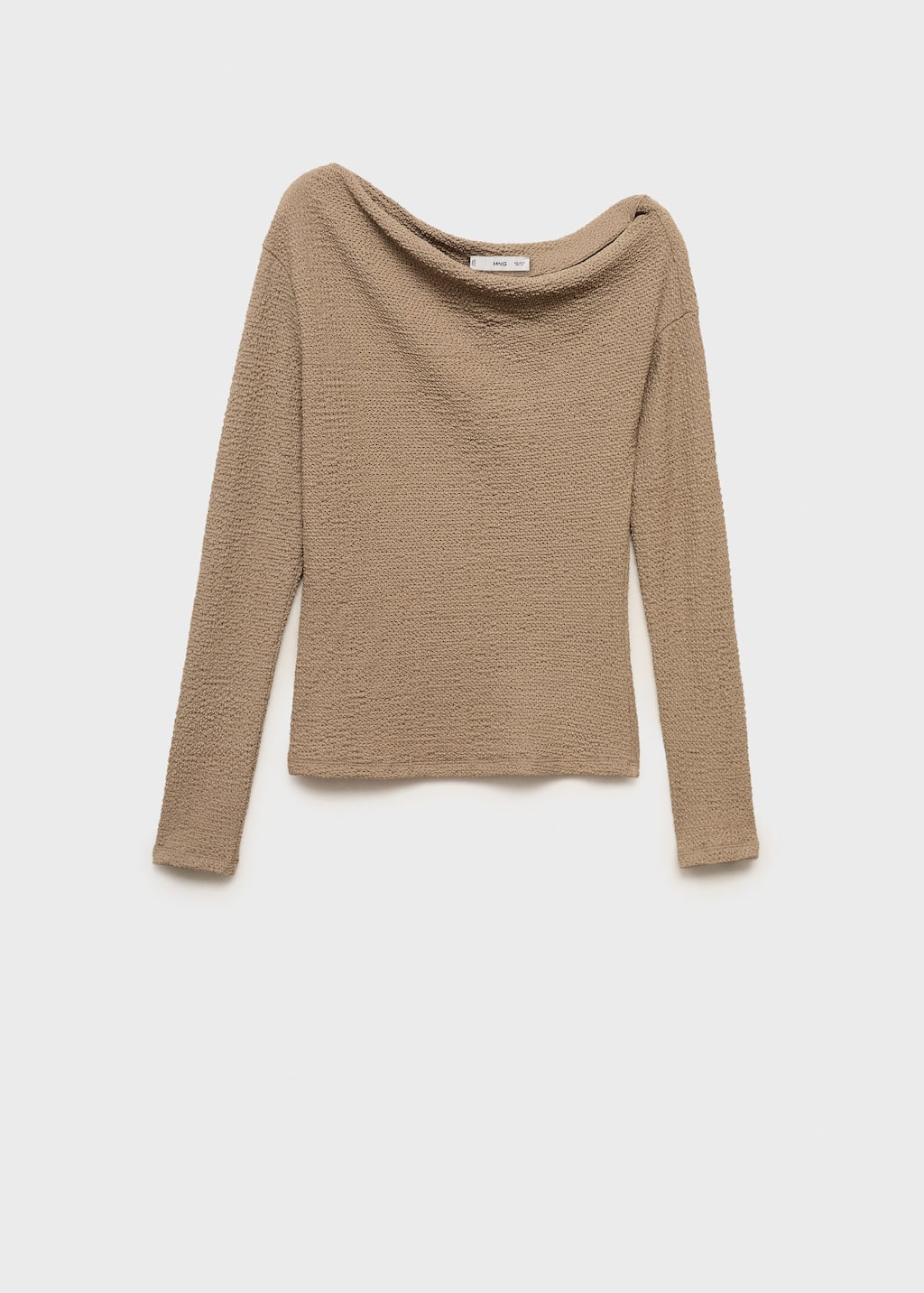 MANGO JUNE 87015767-36 MANGO WOMEN T-SHIRT LONG SLEEVE