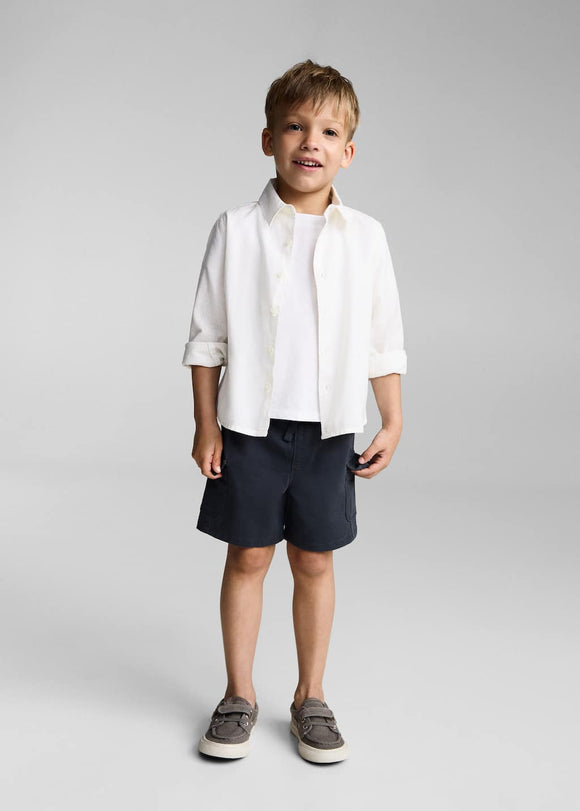 MANGO JAVIB 87015945-02 MANGO KIDS BABY BOY SHIRT SHORT SLEEVE