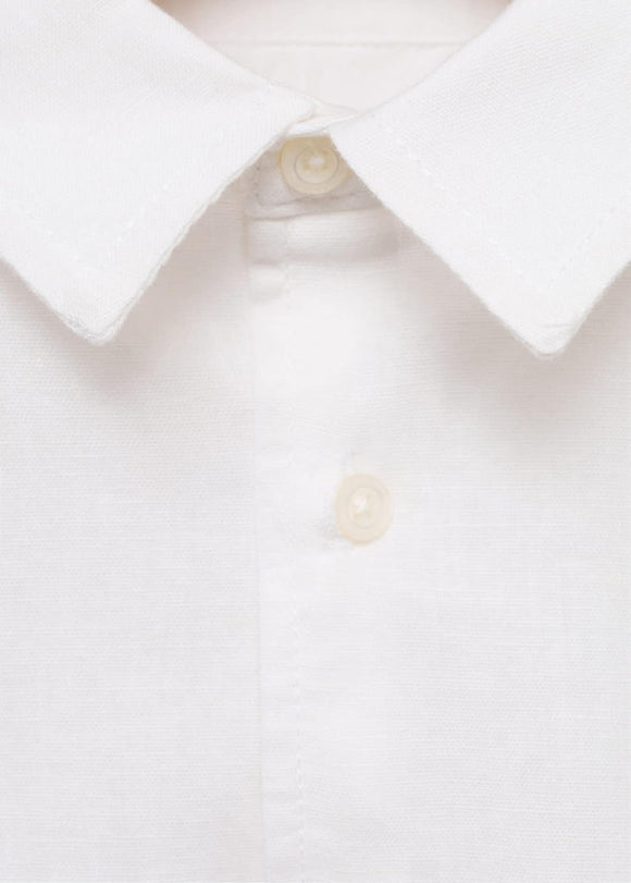 MANGO JAVIB 87015945-02 MANGO KIDS BABY BOY SHIRT SHORT SLEEVE