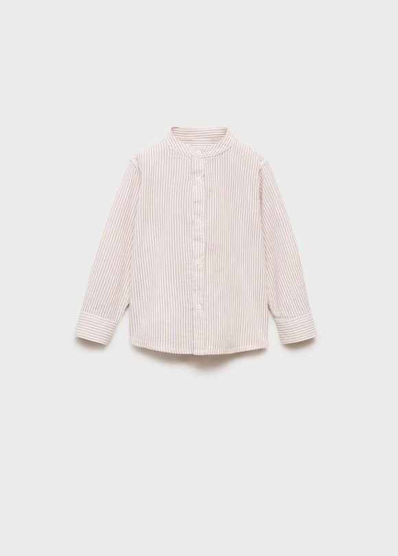 MANGO MAURO 87015946-08 MANGO KIDS BABY BOY SHIRT SHORT SLEEVE