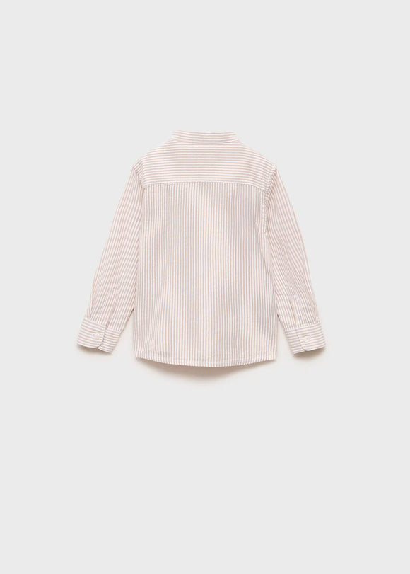 MANGO MAURO 87015946-08 MANGO KIDS BABY BOY SHIRT SHORT SLEEVE