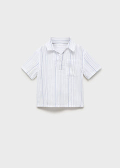 MANGO LUIS 87015947-01 MANGO KIDS BABY BOY SHIRT SHORT SLEEVE