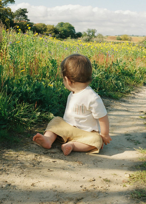 MANGO CURRY 87015950-15 MANGO KIDS NEW BORN BABY SHORT