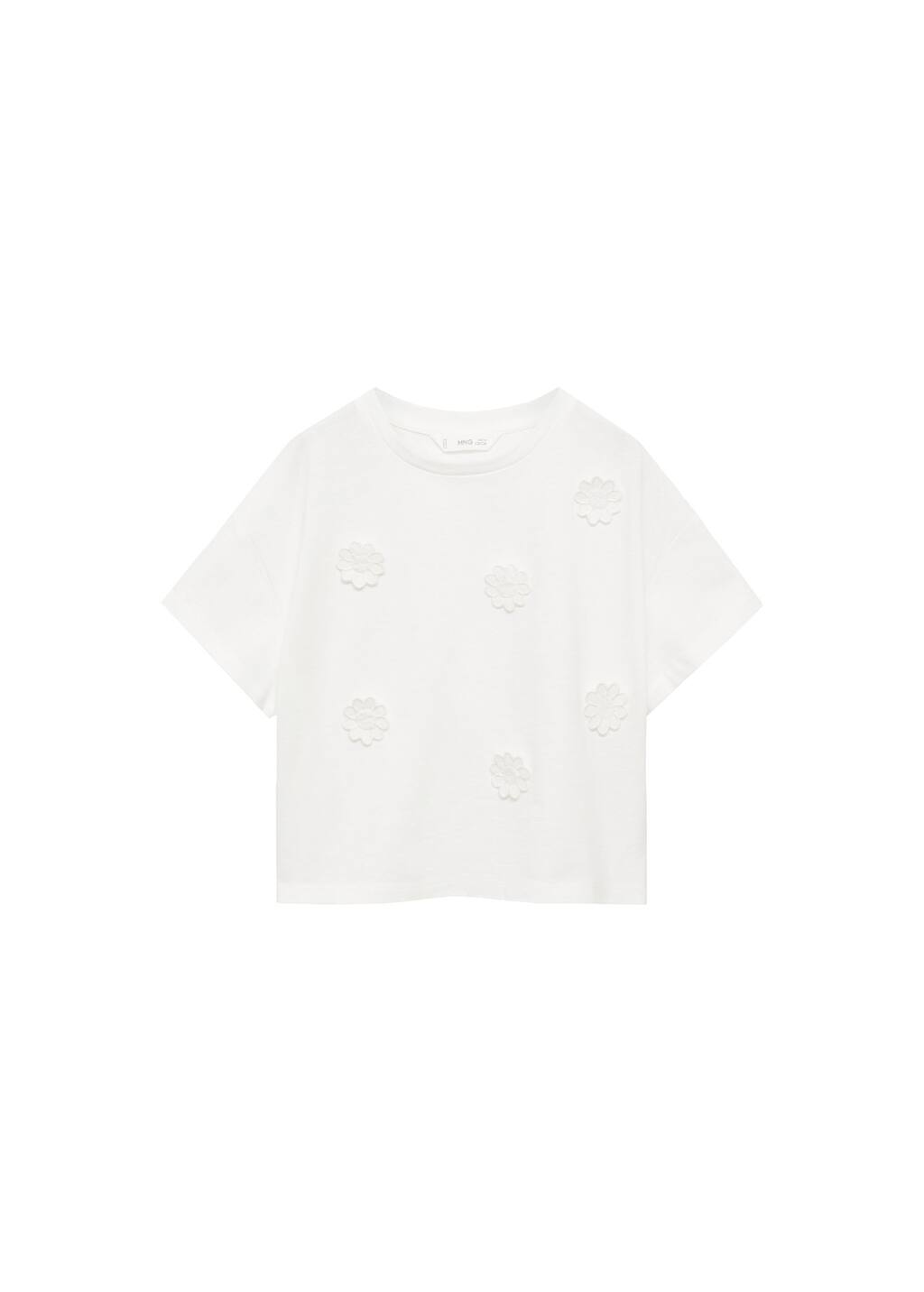 MANGO FLORA 87015983-02 MANGO KIDS GIRL T-SHIRT SHORT SLEEVE