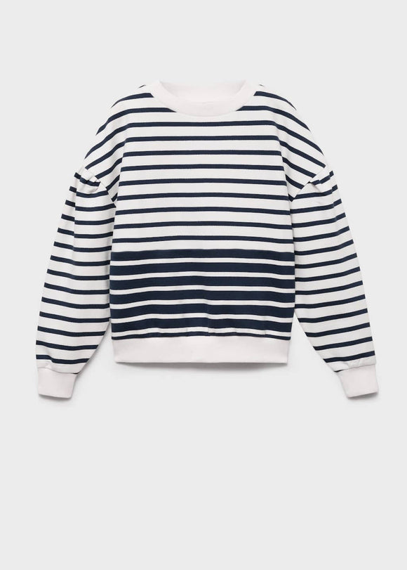 MANGO BLUE 87016347-56 MANGO KIDS GIRL SWEATSHIRT