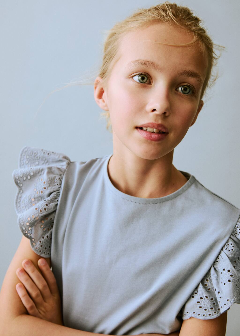 MANGO COTTA 87016356-50 MANGO KIDS GIRL T-SHIRT SHORT SLEEVE