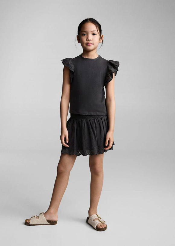 MANGO COTTA 87016356-95 MANGO KIDS GIRL T-SHIRT SHORT SLEEVE