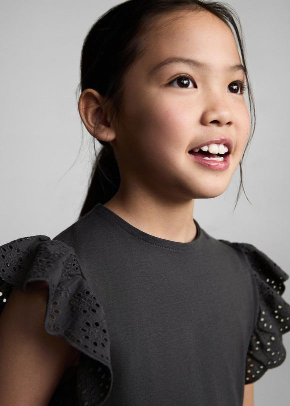 MANGO COTTA 87016356-95 MANGO KIDS GIRL T-SHIRT SHORT SLEEVE