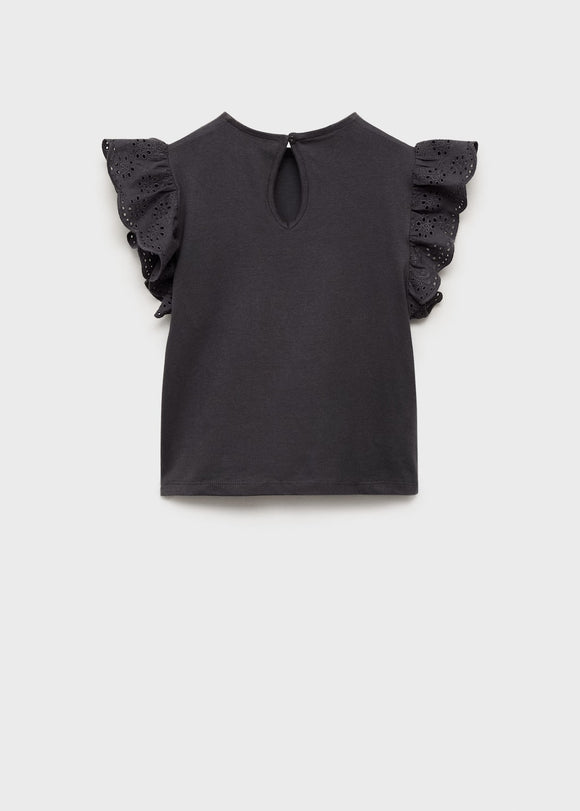 MANGO COTTA 87016356-95 MANGO KIDS GIRL T-SHIRT SHORT SLEEVE