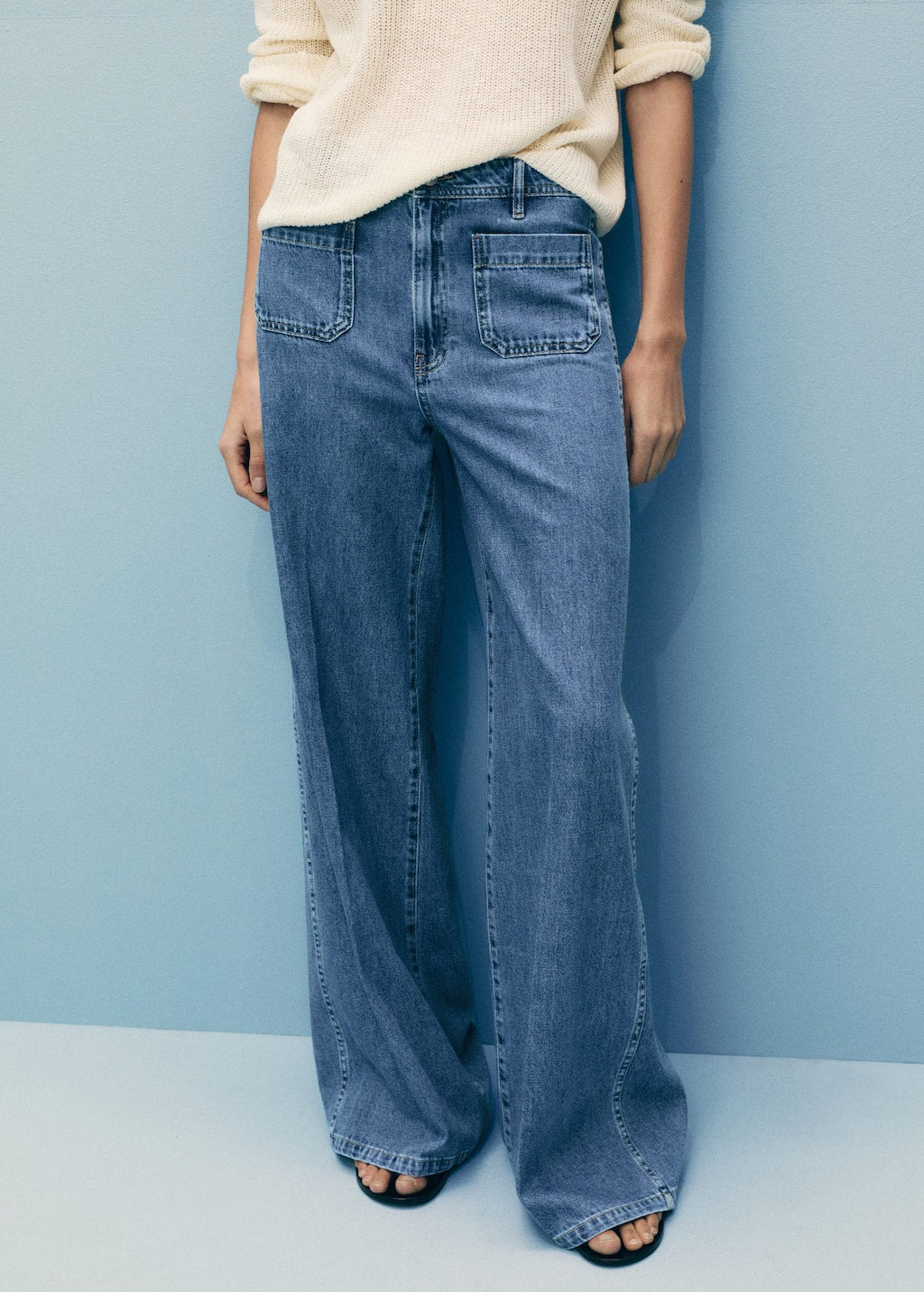 MANGO EMMA 87017177-TM MANGO WOMEN DENIM JEANS