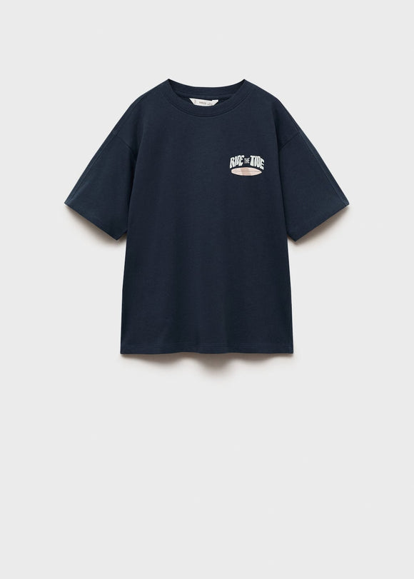 MANGO RIDETIDE 87017697-56 MANGO KIDS BOY T-SHIRT SHORT SLEEVE