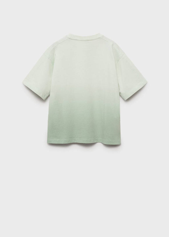 MANGO DIPDYE 87017698-40 MANGO KIDS BOY T-SHIRT SHORT SLEEVE