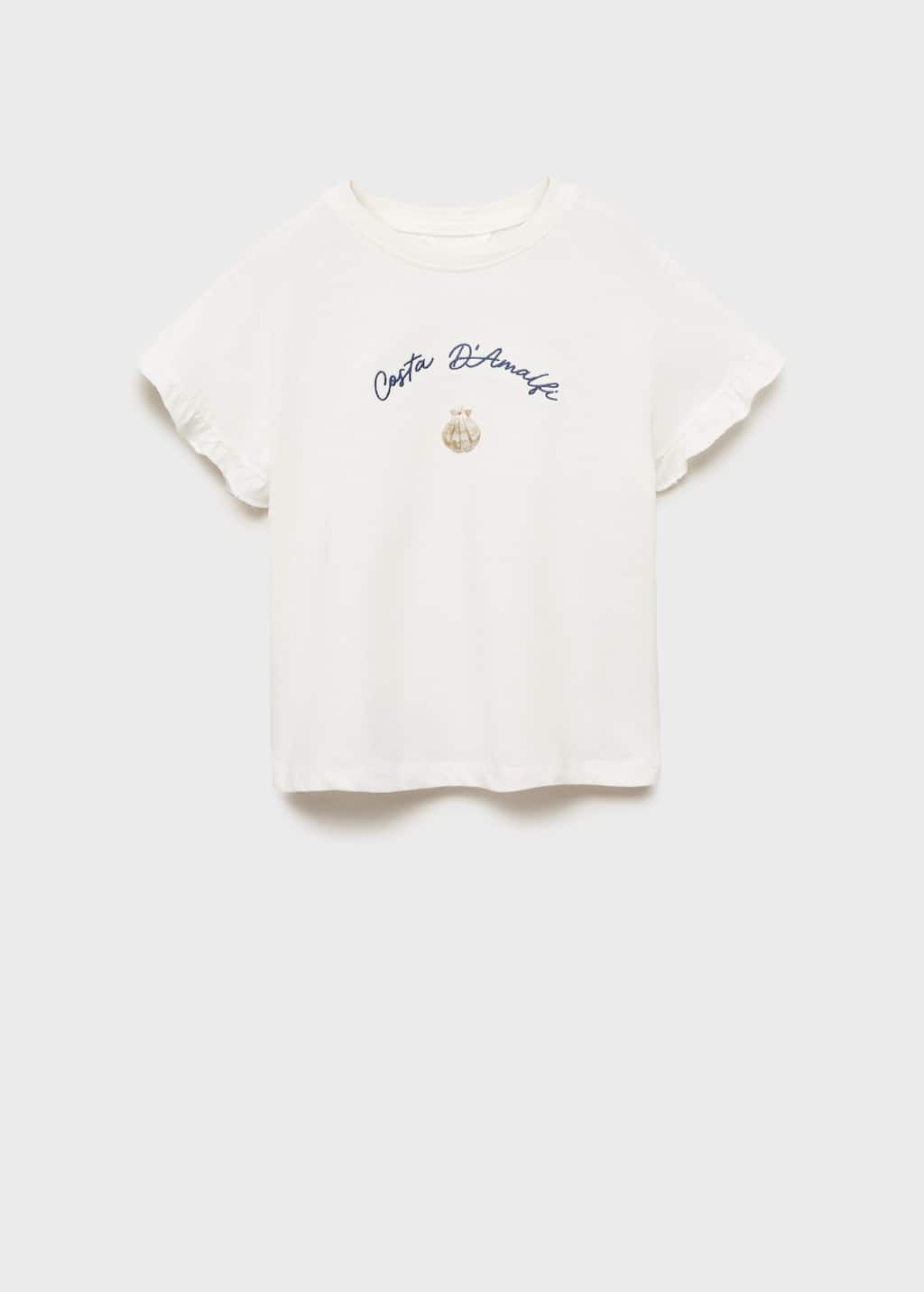 MANGO AMALFI 87017901-02 MANGO KIDS GIRL T-SHIRT SHORT SLEEVE