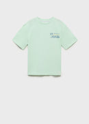 MANGO CHASERS 87018275-41 MANGO KIDS BOY T-SHIRT SHORT SLEEVE-1