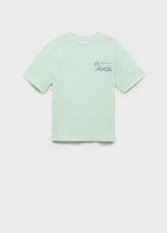 MANGO CHASERS 87018275-41 MANGO KIDS BOY T-SHIRT SHORT SLEEVE