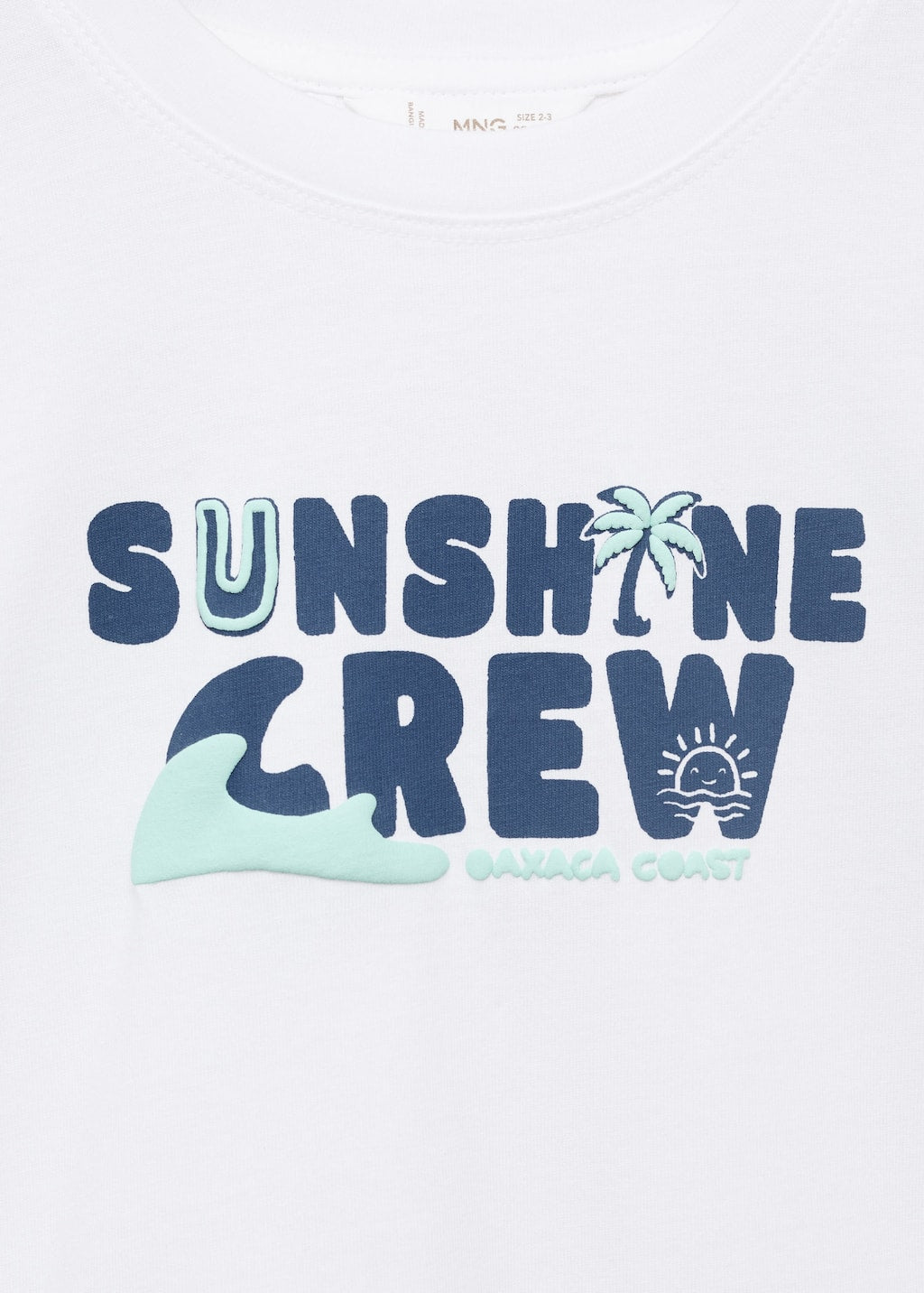 MANGO CREW 87018276-02 MANGO KIDS BABY BOY T-SHIRT SHORT SLEEVE