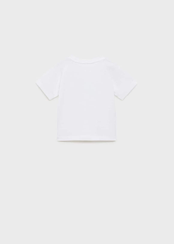 MANGO CREW 87018276-02 MANGO KIDS BABY BOY T-SHIRT SHORT SLEEVE