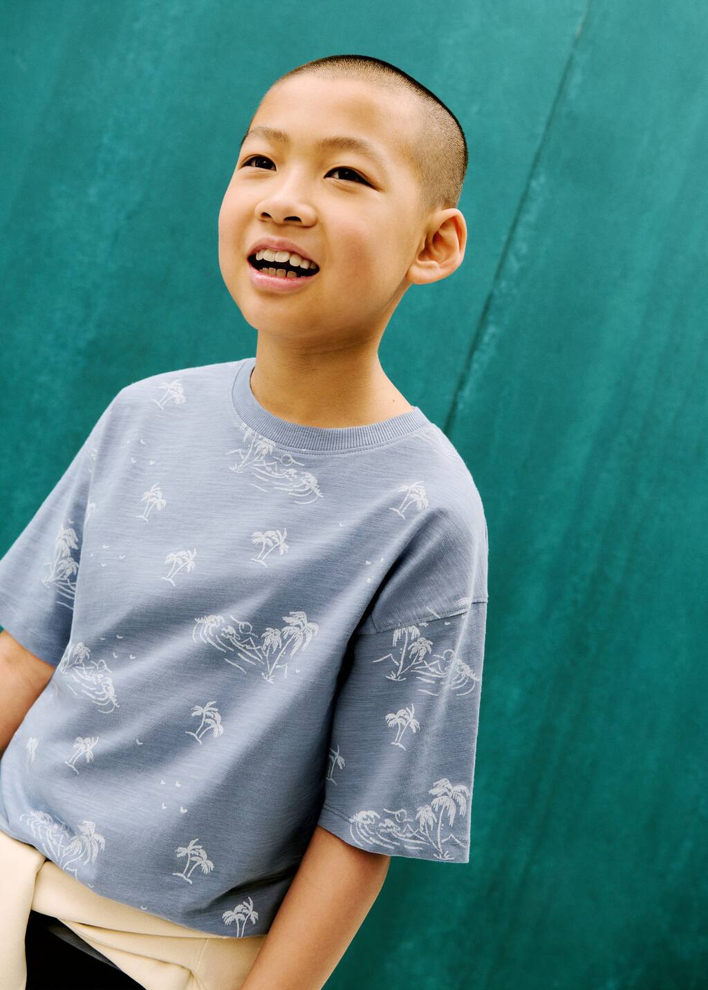 MANGO PALMAOP 87018277-52 MANGO KIDS BOY T-SHIRT SHORT SLEEVE