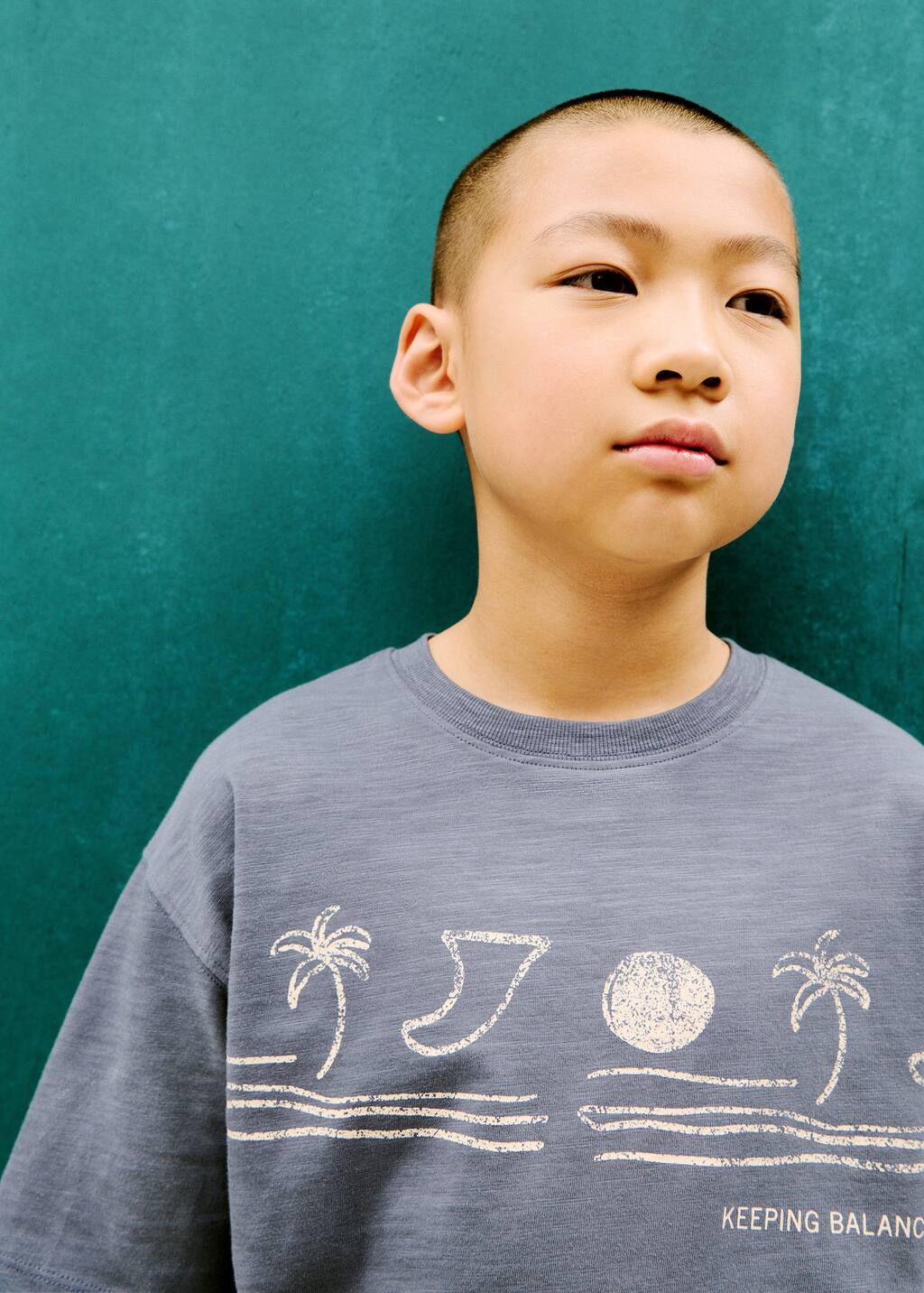 MANGO BALANCE 87018278-52 MANGO KIDS BOY T-SHIRT SHORT SLEEVE
