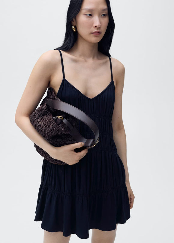 MANGO NOLA 87018656-56 MANGO WOMEN DRESS FULL LENGTH