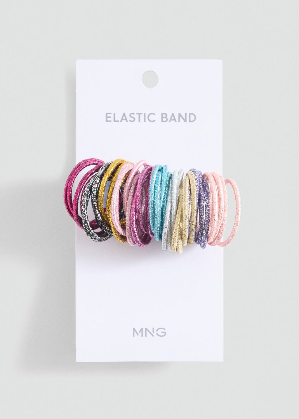 MANGO SHINNY 87020310-PL MANGO KIDS GIRL ELASTIC BAND