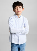 MANGO OXFORDR 87020432-50 MANGO KIDS BOY SHIRT SHORT SLEEVE-1