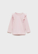 MANGO ITALY 87020446-85 MANGO KIDS BABY GIRL T-SHIRT LONG SLEEVE-3