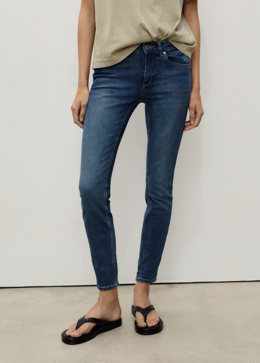 MANGO PUSHUP 87020455-TO MANGO WOMEN DENIM JEANS