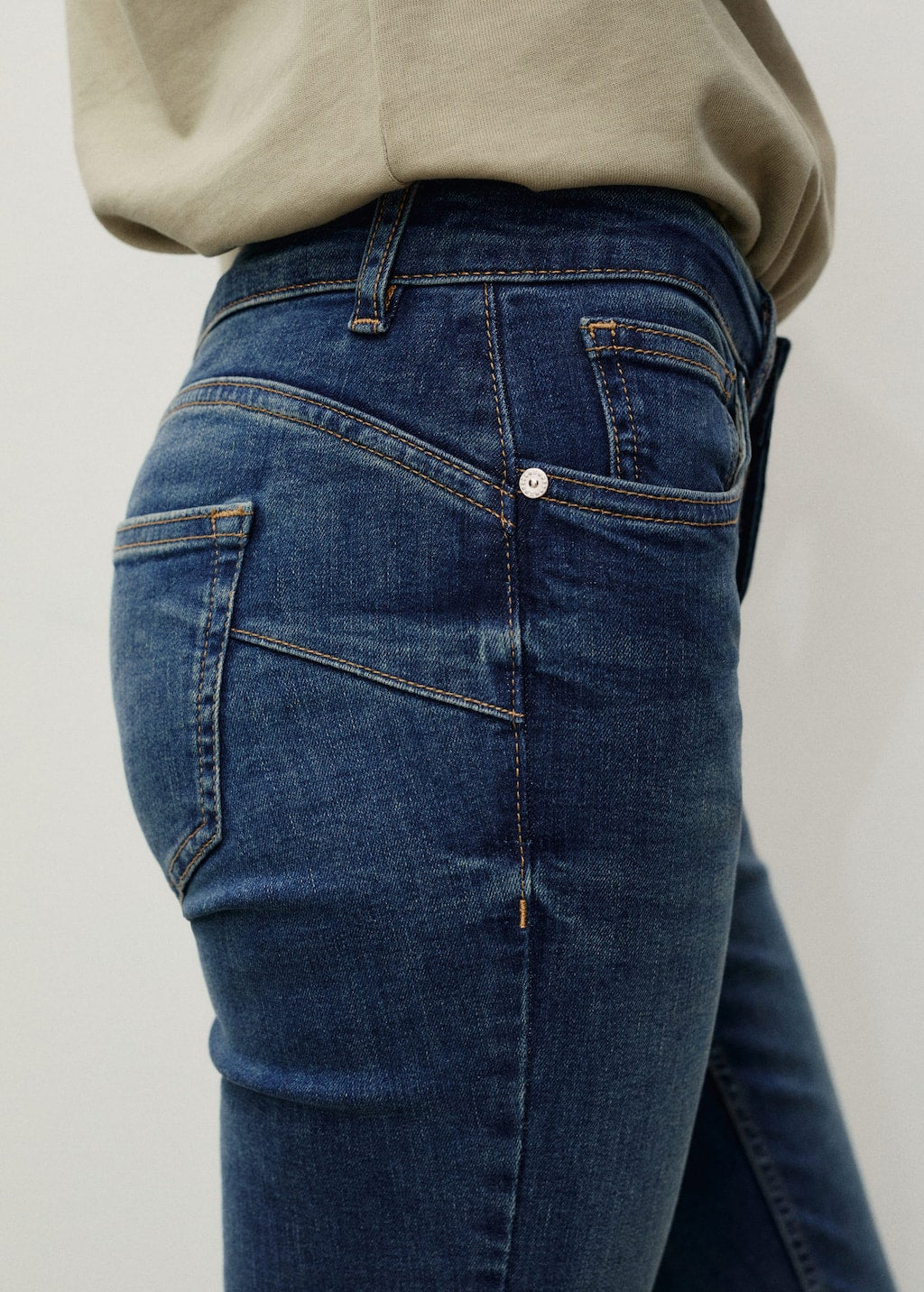 MANGO PUSHUP 87020455-TO MANGO WOMEN DENIM JEANS
