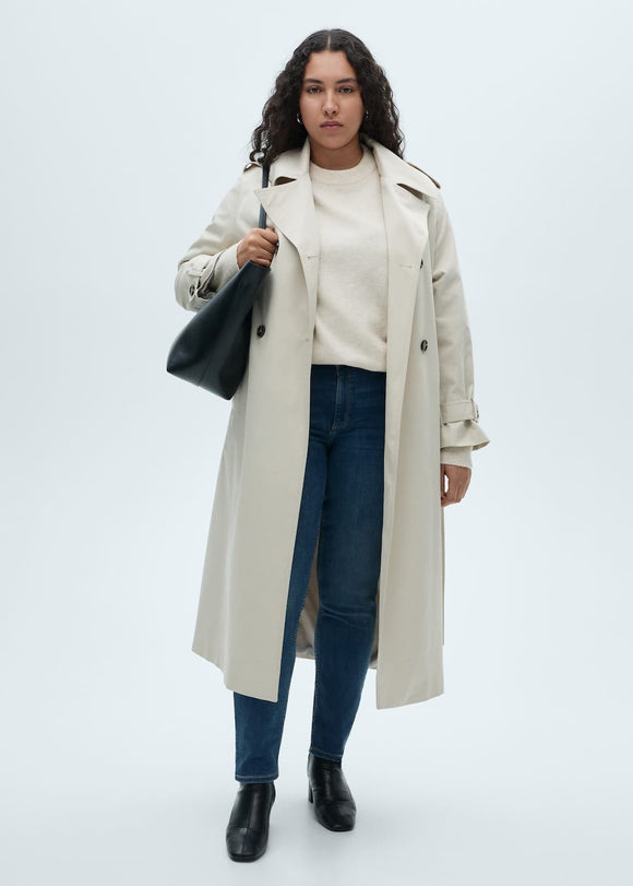 MANGO PUSHUP 87020455-TO MANGO WOMEN DENIM JEANS