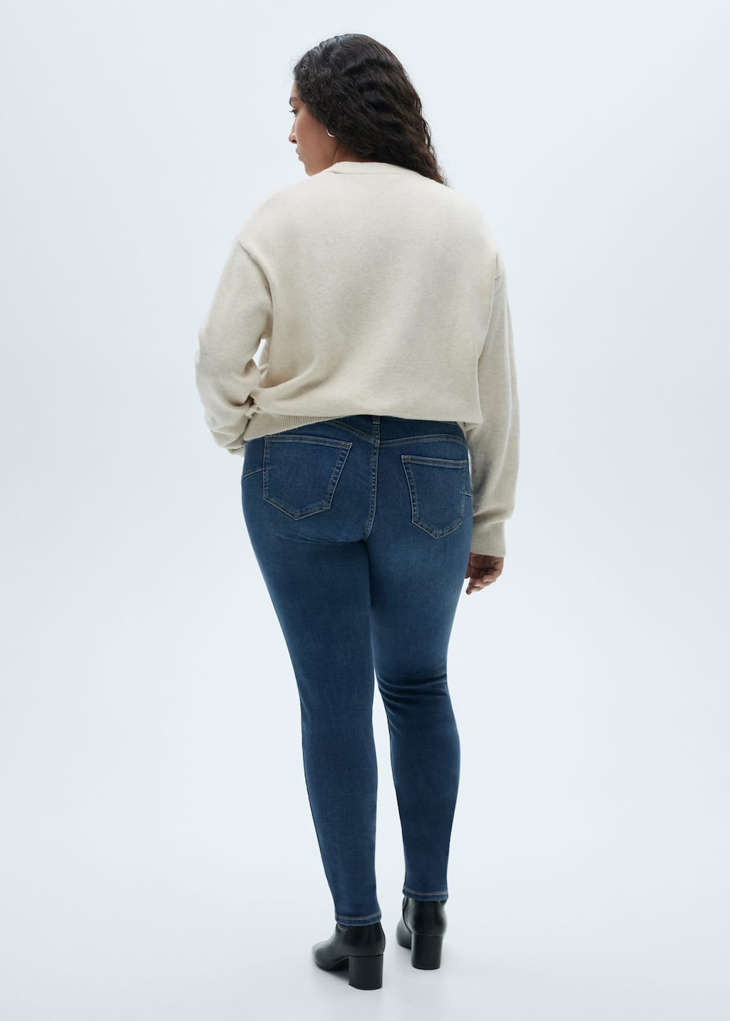 MANGO PUSHUP 87020455-TO MANGO WOMEN DENIM JEANS