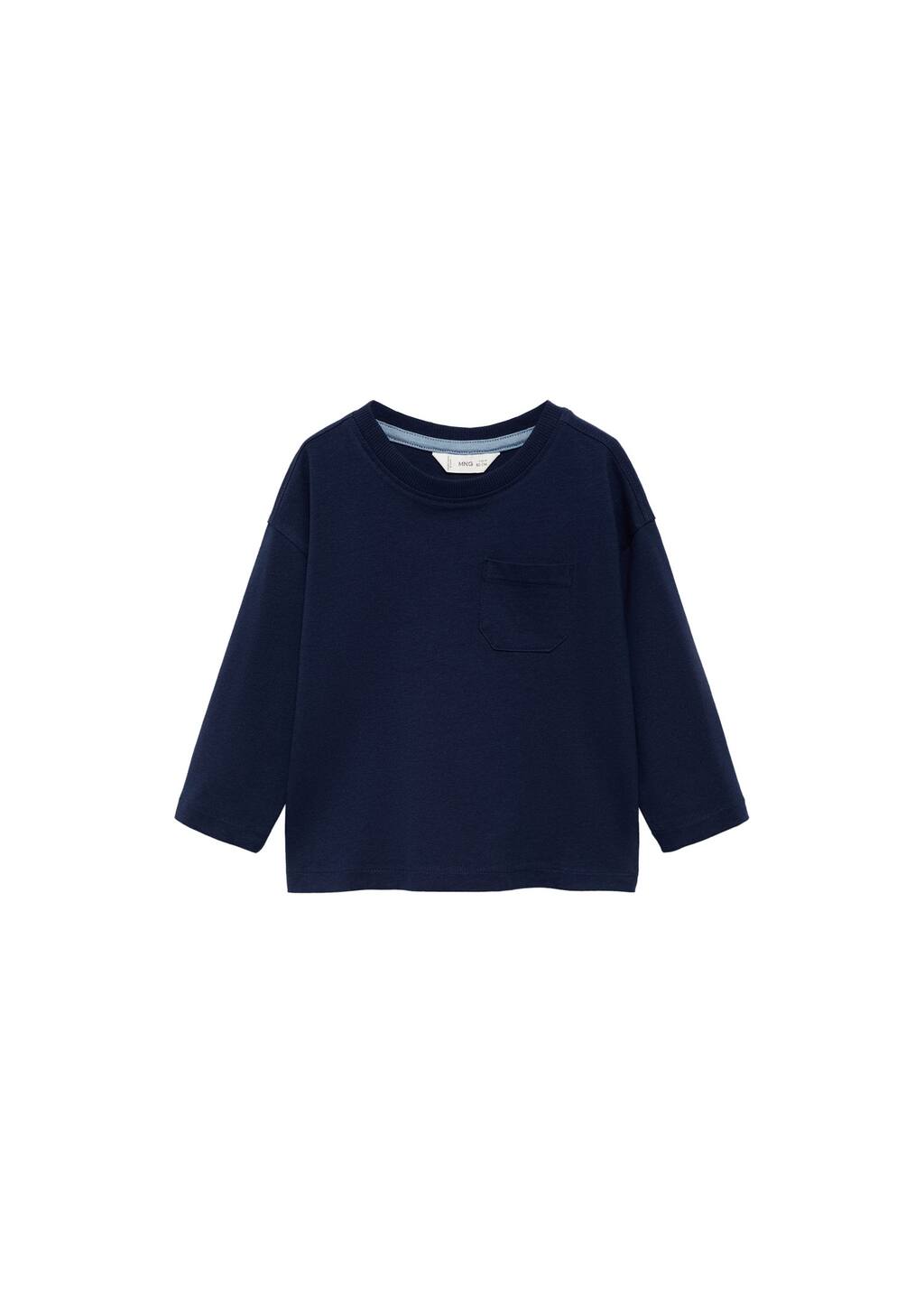 MANGO BASICAB7 87020650-56 MANGO KIDS BABY BOY T-SHIRT LONG SLEEVE