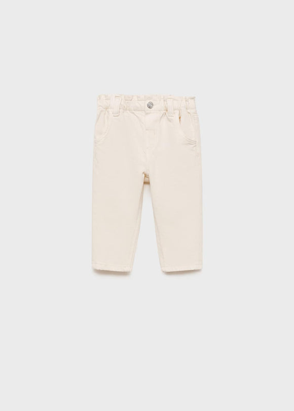 MANGO PAPERBAG 87021513-05 MANGO KIDS BABY GIRL JEANS